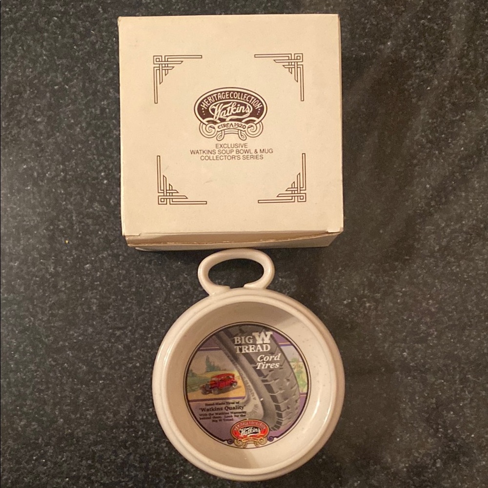 Vintage Watkins Heritage Collection Soup Bowl